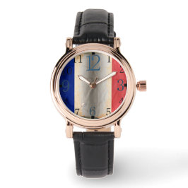 Reloj De Pulsera Bandera de Francia