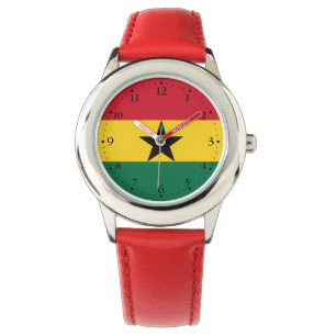 Reloj De Pulsera Bandera de Ghana