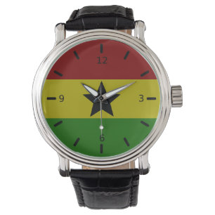 Reloj De Pulsera Bandera de Ghana