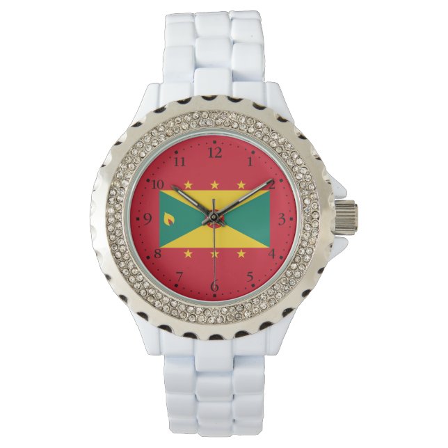 Reloj De Pulsera Bandera de Granada (Anverso)