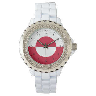 Reloj De Pulsera Bandera de Groenlandia