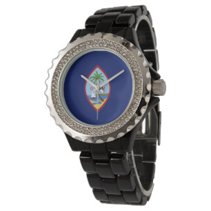 Reloj De Pulsera Bandera de Guam