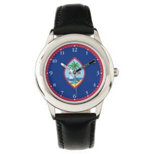 Reloj De Pulsera Bandera de Guam