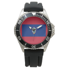 Reloj De Pulsera Bandera de Guam