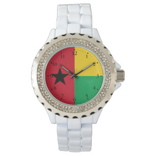 Reloj De Pulsera Bandera de Guinea Bissau