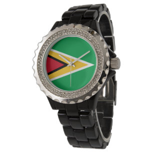 Reloj De Pulsera Bandera de Guyana