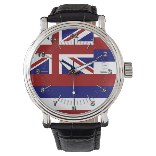 Reloj De Pulsera Bandera de Hawái (Anverso)