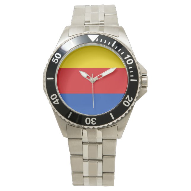 Reloj De Pulsera Bandera de Holanda del Norte (Anverso)