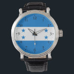 Reloj De Pulsera Bandera de Honduras<br><div class="desc">Bandera patriótica de Honduras.</div>