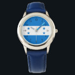 Reloj De Pulsera Bandera de Honduras<br><div class="desc">Bandera patriótica de Honduras.</div>