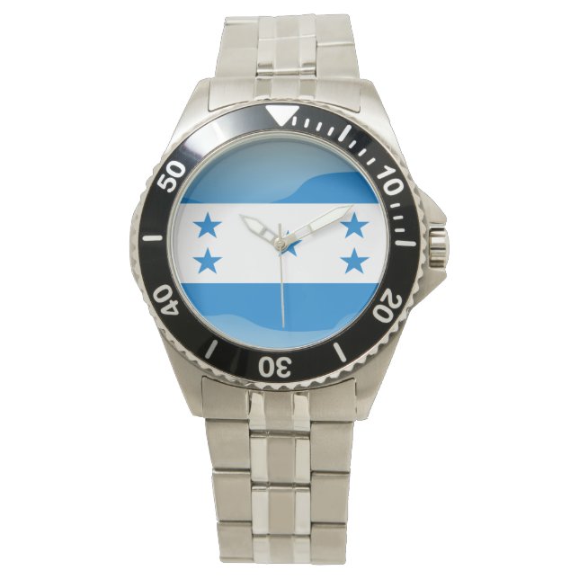 Reloj De Pulsera Bandera de Honduras (Anverso)
