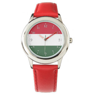 Reloj De Pulsera Bandera de Hungría Patriótica