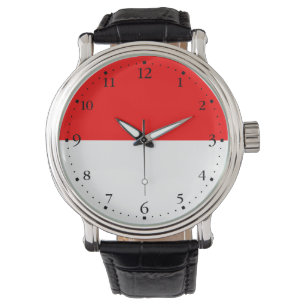 Reloj De Pulsera Bandera de Indonesia