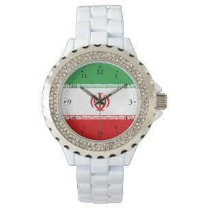 Reloj De Pulsera Bandera de Irán