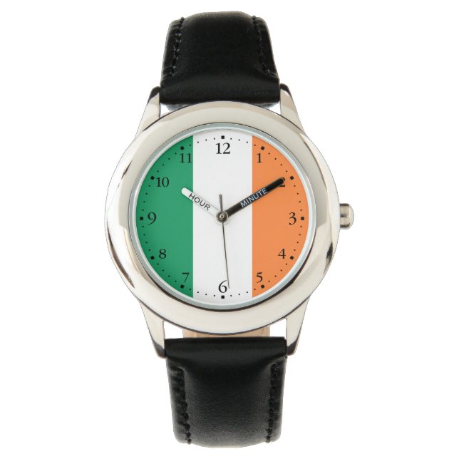 Reloj De Pulsera Bandera de Irlanda (Anverso)