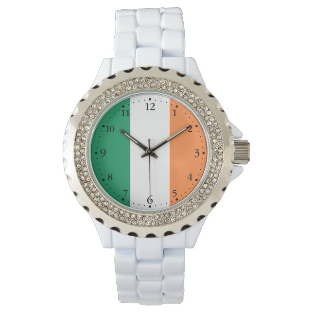 Reloj De Pulsera Bandera de Irlanda (Anverso)