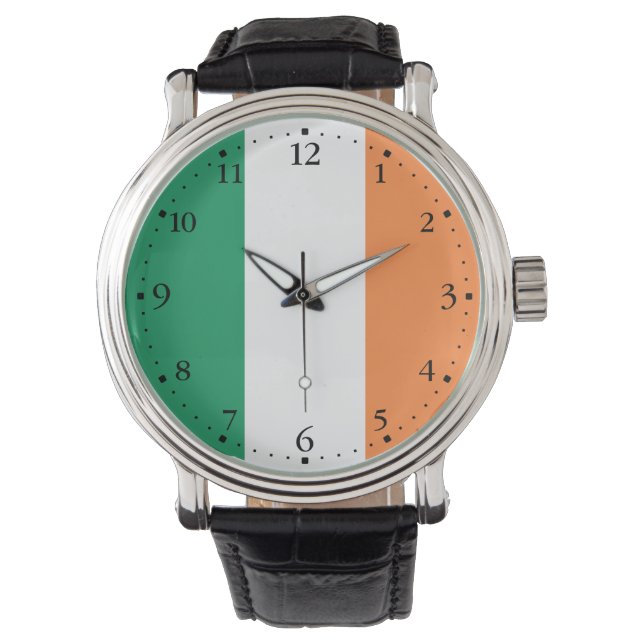 Reloj De Pulsera Bandera de Irlanda (Anverso)