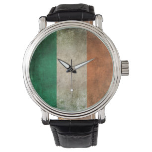 Reloj De Pulsera Bandera de Irlanda con problemas de cosecha