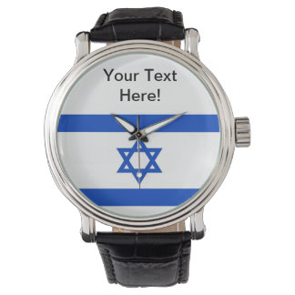 Reloj De Pulsera Bandera de Israel