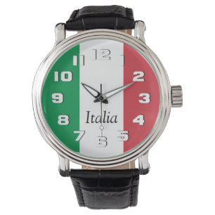 Reloj De Pulsera Bandera de Italia