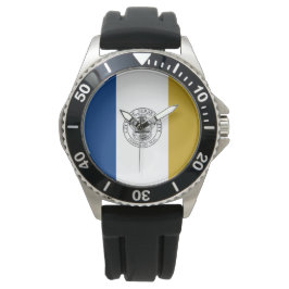 Reloj De Pulsera Bandera de Jersey City (Nueva Jersey)