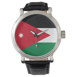 Reloj De Pulsera Bandera de Jordania