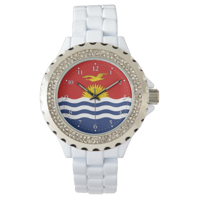 Reloj De Pulsera Bandera de Kiribati (Anverso)