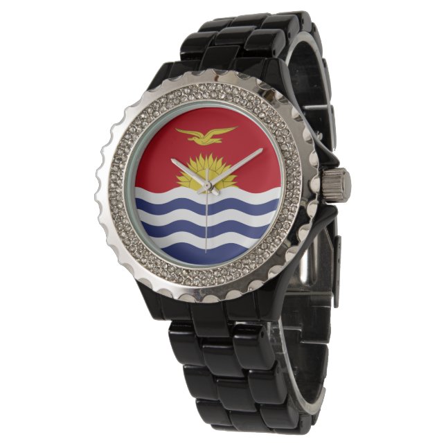 Reloj De Pulsera Bandera de Kiribati (Angular)