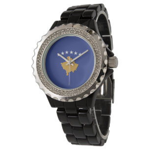 Reloj De Pulsera Bandera de Kosovo
