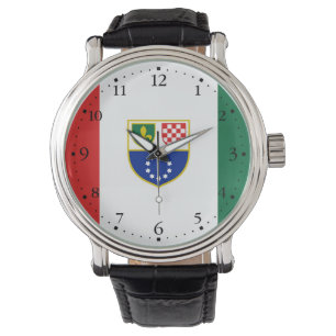 Reloj De Pulsera Bandera de la Federación de Bosnia-Herzegovina