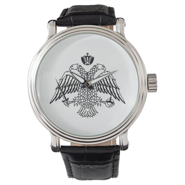 Reloj De Pulsera Bandera de la Iglesia Ortodoxa Griega (Anverso)
