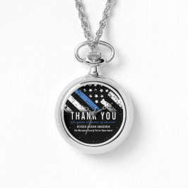 Reloj De Pulsera Bandera de la Línea Azul del aniversario de la jub