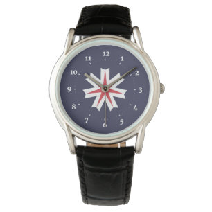 Reloj De Pulsera Bandera de la prefectura de Hokkaido, Japón