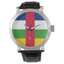 Reloj De Pulsera Bandera de la República Centroafricana