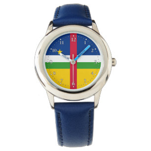 Reloj De Pulsera Bandera de la República Centroafricana