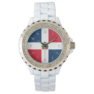 Reloj De Pulsera Bandera de la República Dominicana
