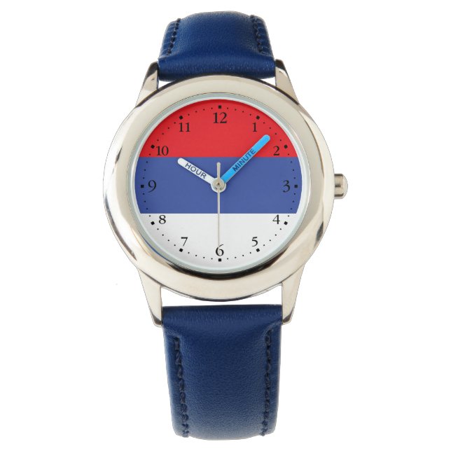 Reloj De Pulsera Bandera de la República Srpska (Anverso)