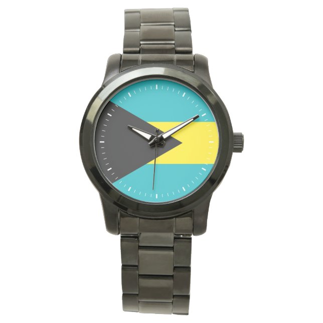 Reloj De Pulsera Bandera de las Bahamas (Anverso)
