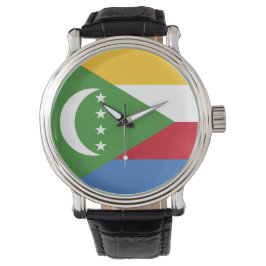 Reloj De Pulsera Bandera de las Comoras