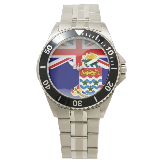 Reloj De Pulsera Bandera de las Islas Caimán (Anverso)