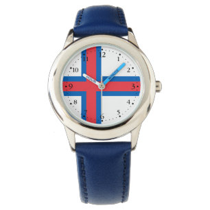 Reloj De Pulsera Bandera de las Islas Feroe