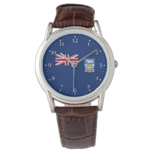 Reloj De Pulsera Bandera de las Islas Malvinas