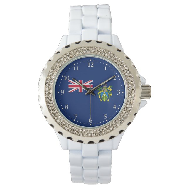 Reloj De Pulsera Bandera de las Islas Pitcairn (Anverso)