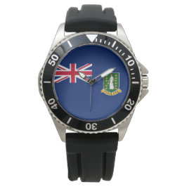 Reloj De Pulsera Bandera de las Islas Vírgenes Británicas