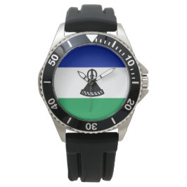 Reloj De Pulsera Bandera de Lesoto