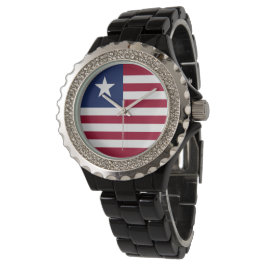 Reloj De Pulsera Bandera de Liberia
