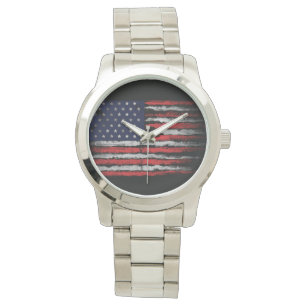 Reloj De Pulsera Bandera de los Estados Unidos