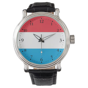 Reloj De Pulsera Bandera de Luxemburgo
