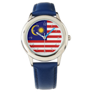 Reloj De Pulsera Bandera de Malasia