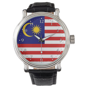 Reloj De Pulsera Bandera de Malasia